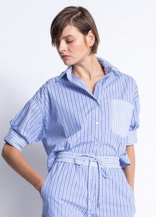 Karina Grimaldi Malaga Striped Shirt - Premium clothing at Lonnys NY - Just $211! Shop Womens clothing now 