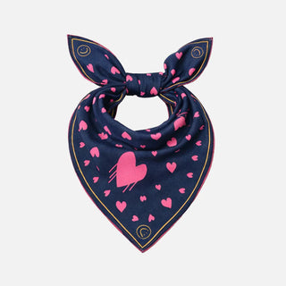 Kerri Rosenthal Drippy Heart Bandana
