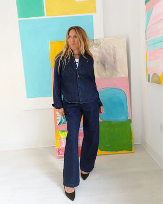 Kerri Rosenthal Keaton Denim Shirt
