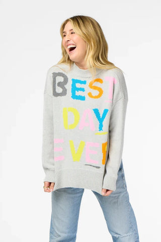 Kerri Rosenthal Benton Best Day Ever Sweater - Premium clothing at Lonnys NY - Just $298! Shop Womens clothing now 