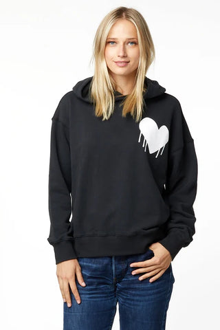 Kerri Rosenthal Boyfriend Drippy Heart Hoodie - Premium clothing at Lonnys NY - Just $198! Shop Womens clothing now 