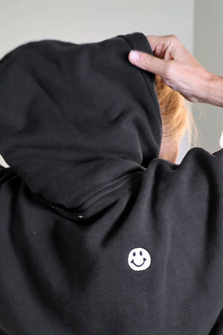 Kerri Rosenthal Happy Face Hoodie - Premium clothing at Lonnys NY - Just $198! Shop Womens clothing now 