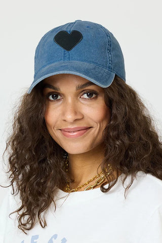 Kerri Rosenthal Heart Baseball Hat - Premium hats at Lonnys NY - Just $58! Shop Womens clothing now 