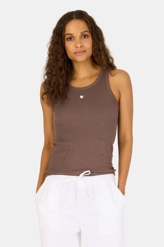 Kerri Rosenthal Basic Heart Tank Top - Premium clothing at Lonnys NY - Just $78! Shop Womens clothing now 