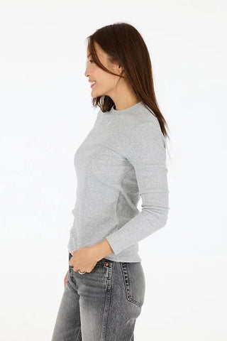 Kerri Rosenthal Ribbed Long Sleeve Tee