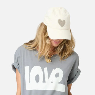 Kerri Rosenthal Chenille Imperfect Heart Hat