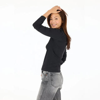 Kerri Rosenthal Long Sleeve Ribbed Tee