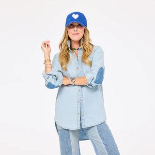 Kerri Rosenthal Mia U.S. of Love Denim Shirt