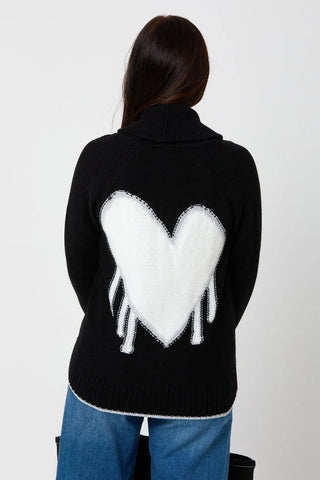 Kerri Rosenthal Drippy Heart Cardigan - Premium clothing at Lonnys NY - Just $298! Shop Womens clothing now 