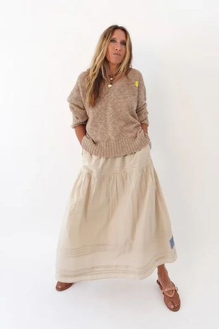 Kerri Rosenthal Summerland V Neck Sweater
