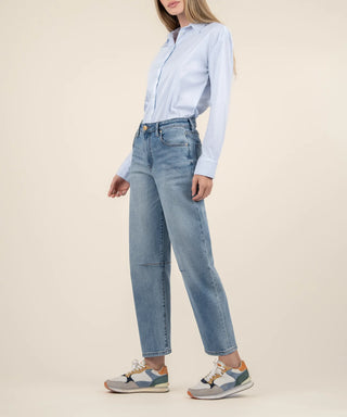 Kut Ashley Barrel Jeans - Premium clothing at Lonnys NY - Just $108! Shop Womens clothing now 