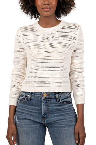 Kut From The Kloth Portia Knit Crop Sweater - Premium clothing at Lonnys NY - Just $82! Shop Womens clothing now 