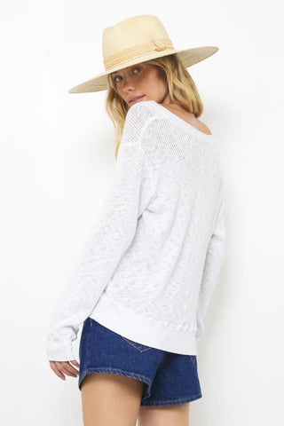 LA Made Gabrielle V-Neck Pullover - Premium clothing at Lonnys NY - Just $93! Shop Womens clothing now 