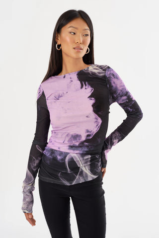 LaMarque Celina Printed Long Sleeve Top - Premium clothing at Lonnys NY - Just $165! Shop Womens clothing now 