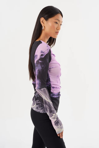 LaMarque Celina Printed Long Sleeve Top - Premium clothing at Lonnys NY - Just $165! Shop Womens clothing now 