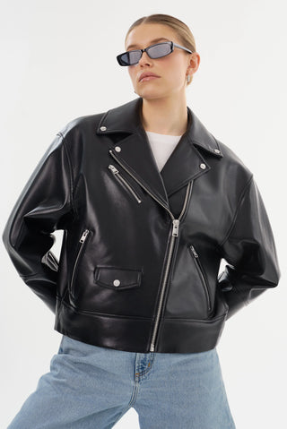 LaMarque Andrade Recycled Leather Jacket - Premium clothing at Lonnys NY - Just $495! Shop Womens clothing now 