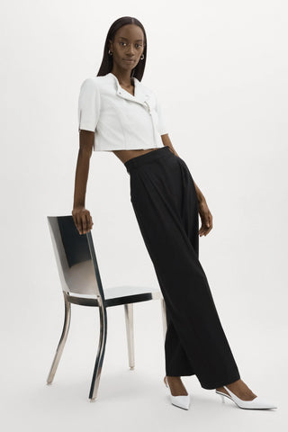 Lamarque Kirsi Cropped Leather Biker Jacket - Premium clothing at Lonnys NY - Just $425! Shop Womens clothing now 