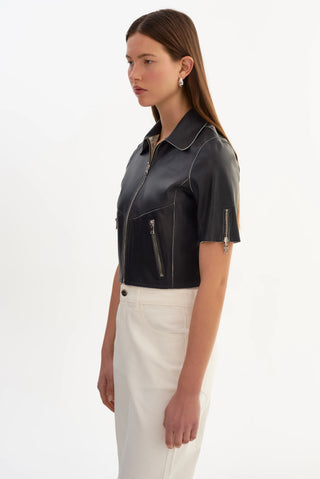 Lamarque Sevana Reversible Leather Jacket