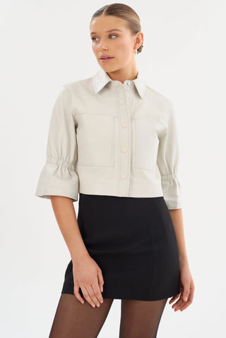 Lamarque Carolina Ruffle Sleeve Jacket - Premium clothing at Lonnys NY - Just $575! Shop Womens clothing now 