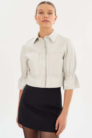 Lamarque Carolina Ruffle Sleeve Jacket - Premium clothing at Lonnys NY - Just $575! Shop Womens clothing now 