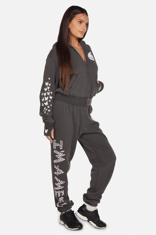 Lauren Moshi Nika Butterfly Mess Sweatpants