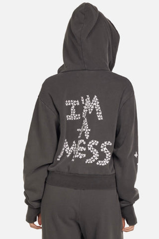 Lauren Moshi Twyla Butterfly Mess Hoodie