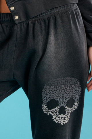Lauren Moshi Butterfly Skull Tanzy Sweatpants