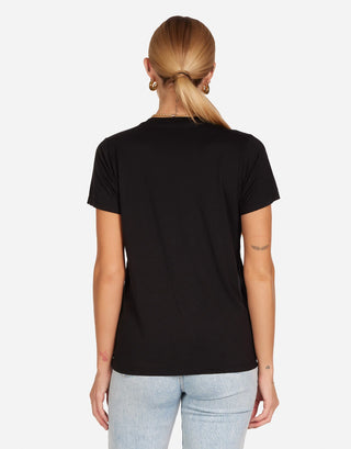 Lauren Moshi Butterfly Skull Wolf Tee