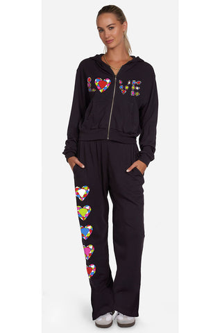 Lauren Moshi Lachelle Diamond Evil Eye Hoodie - Premium clothing at Lonnys NY - Just $198! Shop Womens clothing now 