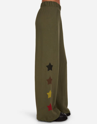 Lauren Moshi Martina Cowboy Happyface Sweatpants
