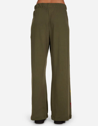 Lauren Moshi Martina Cowboy Happyface Sweatpants