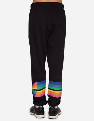 Lauren Moshi Tanzy Butterfly Stripe Sweatpants