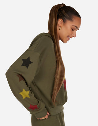 Lauren Moshi Yvette Cowboy Happyface Hoodie