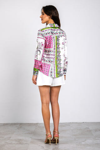 Lavender Brown Alivia Top