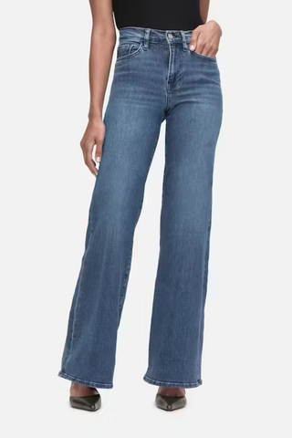 Le Slim Palazzo Jeans - Premium Jeans at Lonnys NY - Just $268! Shop Womens clothing now 