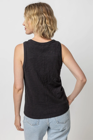 Lilla P Back Seam Tank - Premium Shirts & Tops at Lonnys NY - Just $77! Shop Womens clothing now 