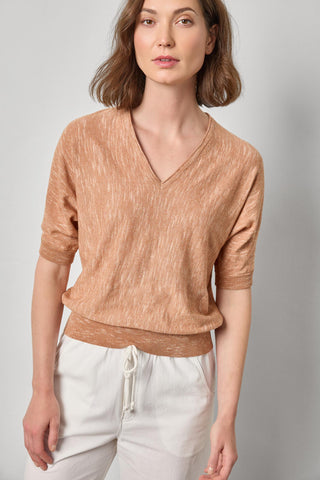 Lilla P Dolman V Neck Sweater
