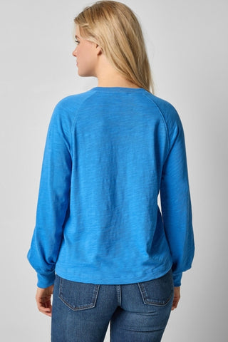 Lilla P Long Sleeve Henley Shirt