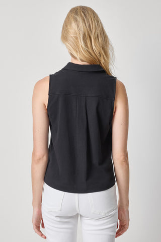 Lilla P Organic Sleeveless Polo Shirt