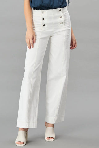 Lola & Sophie Sailor Denim Pants - Premium clothing at Lonnys NY - Just $225! Shop Womens clothing now 