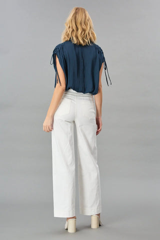 Lola & Sophie Sailor Denim Pants - Premium clothing at Lonnys NY - Just $225! Shop Womens clothing now 