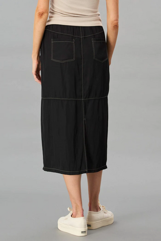 Lola & Sophie Contrast Stitch Skirt - Premium  at Lonnys NY - Just $149! Shop Womens clothing now 