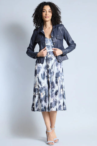 Lola + Sophie Foil Denim Jacket - Premium clothing at Lonnys NY - Just $148! Shop Womens clothing now 