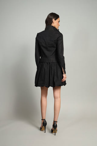 Lola + Sophie Ruffle Jean Jacket