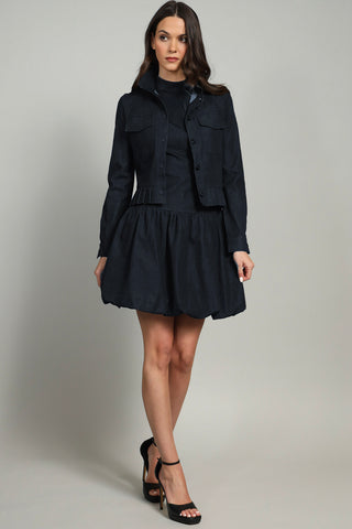 Lola + Sophie Ruffle Jean Jacket