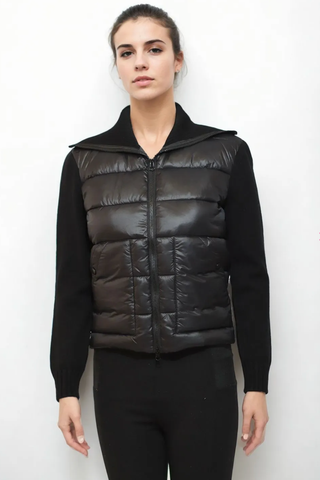 Lonnys Convertible Collar Zip - Premium clothing at Lonnys NY - Just $148! Shop Womens clothing now 