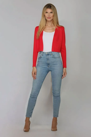 Lonnys Open Cropped Cardigan - Premium clothing at Lonnys NY - Just $80! Shop Womens clothing now 