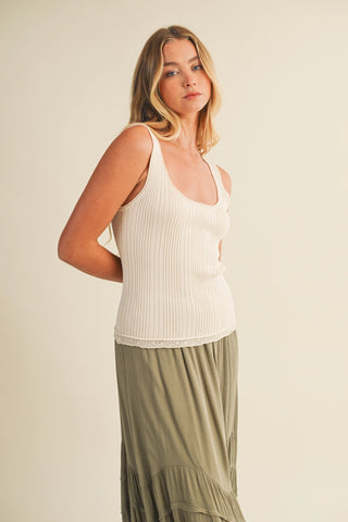 Love & Luxury Sleeveless Sweater Tank