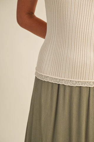 Love & Luxury Sleeveless Sweater Tank