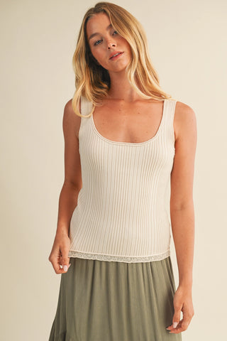 Love & Luxury Sleeveless Sweater Tank